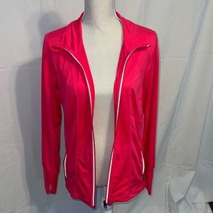Tangerine Bright Pink Workout Jacket